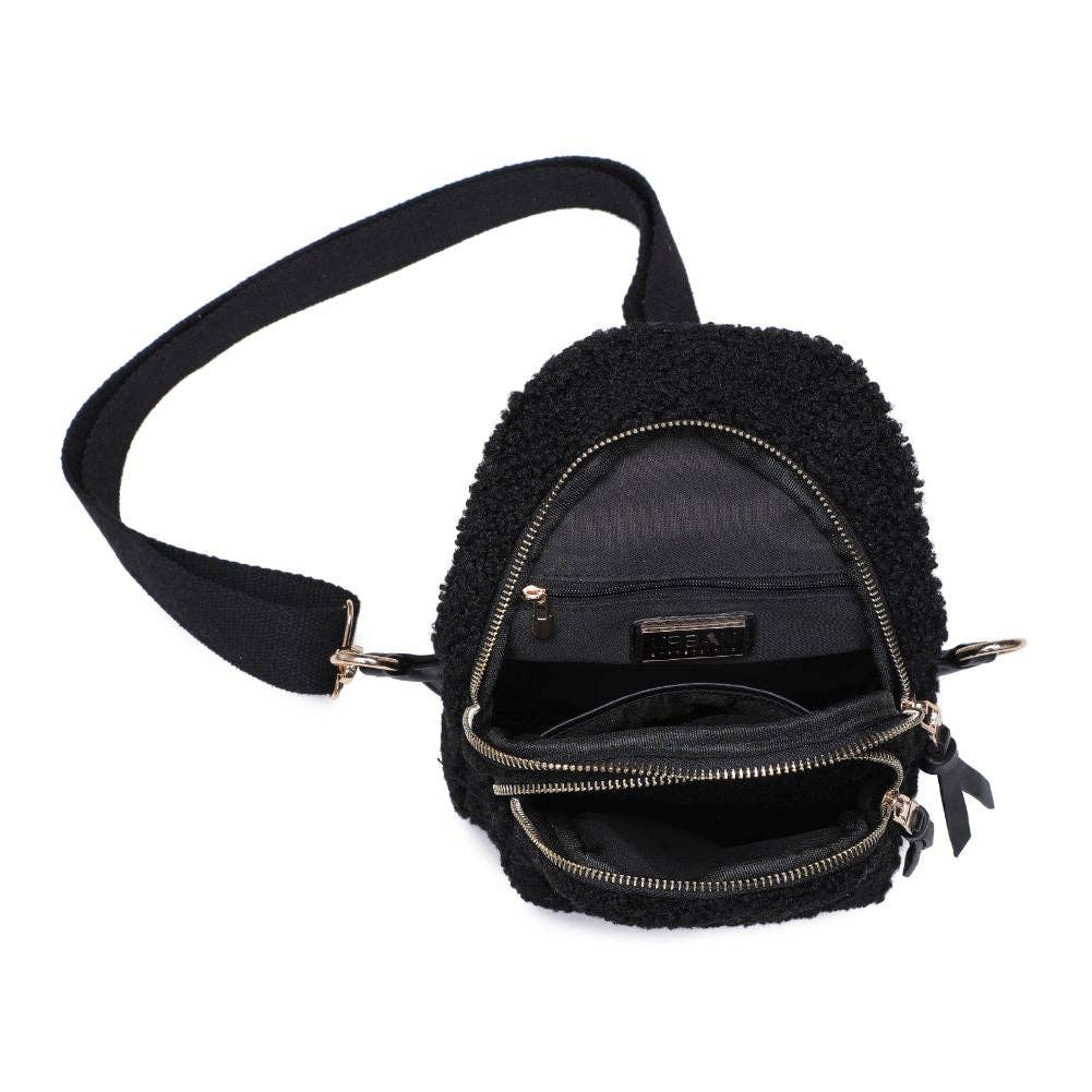 Black Crossbody Sling Bag ONLY 2 LEFT!