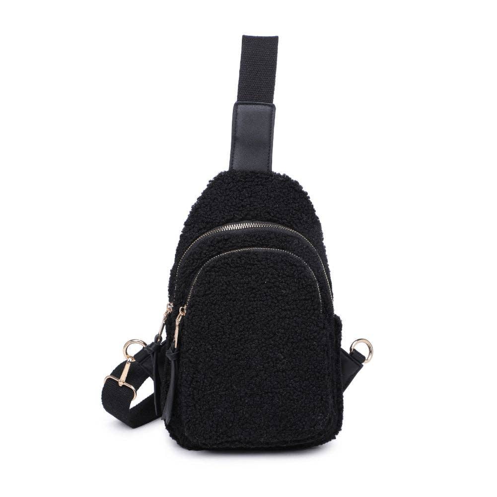 Black Crossbody Sling Bag ONLY 2 LEFT!